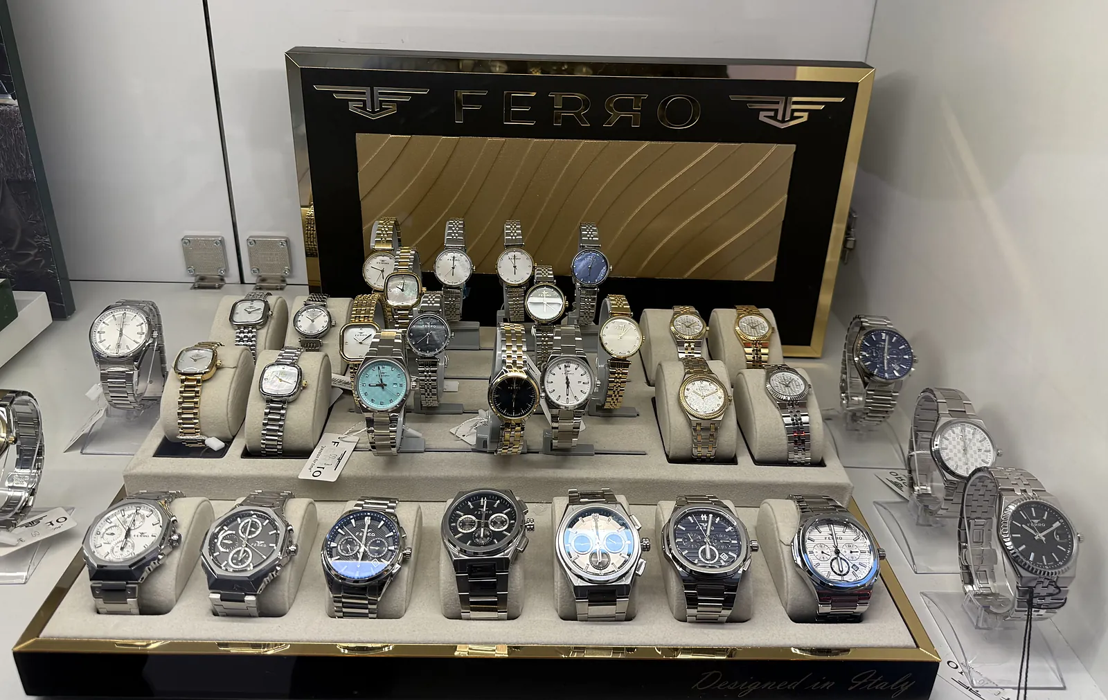 The Ferro shop window
