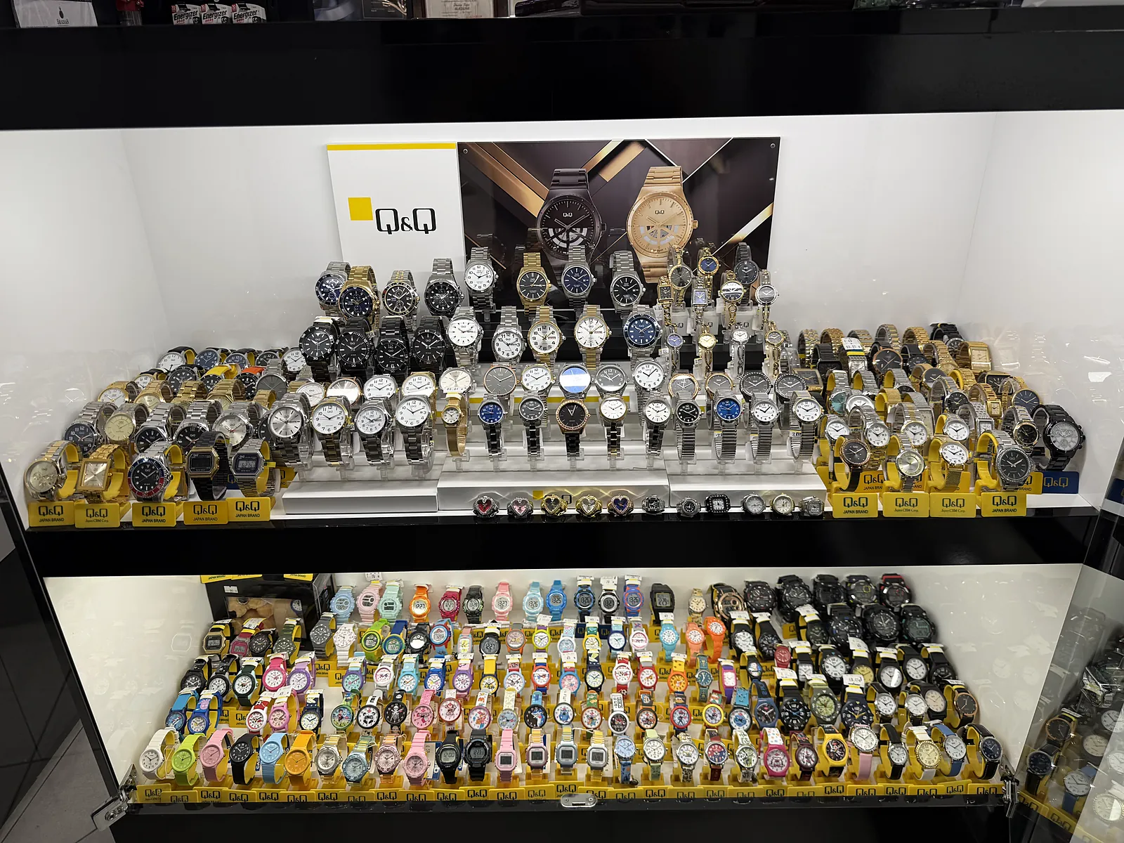 The Q&Q shop window
